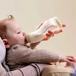 Скляна антиколікова пляшечка Difrax S-bottle Natural Blue з силіконовою соскою 250 мл (736FE Blue) - мініатюра 9