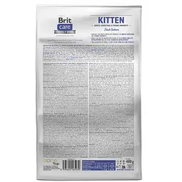 Корм сухий для кошенят Brit Care Cat Grain Free Kitten Gentle Digestion Strong Immunity для міцного імунітету з лососем 400 г - мініатюра 2