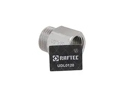 Подовжувач RAFTEC 1/2" 20 мм, ЗВ, DN 15, зовні під ключ, нікель, UDL0120 - мініатюра 3