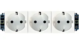 Блок розеток електричних Mosaic 3хSchuko Legrand osv0002040