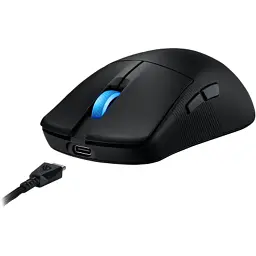 Мишка ASUS ROG Harpe Ace Mini Wireless/Bluetooth/USB Black (90MP03Z0-BMUA00) - мініатюра 8