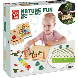 Прес для квітів Hape Nature Fun Гербарій з фарбами (E5574) - мініатюра 7