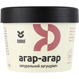 Натуральний загущувач Агар-агар Cookit 50 г (942689) - мініатюра 2