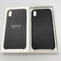 Оригінальний шкіряний чохол Apple Leather Case для iPhone XS Max (6.5") Black (MRWT2ZM/A) - мініатюра 5