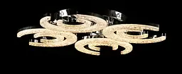 Світлодіодна люстра Splendid Ray L1655/4+4 LED (CH), білий, хром, 168 Вт, від 18-28 м² - мініатюра 4