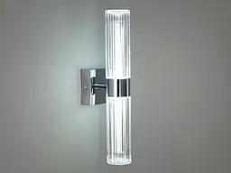 Бра настінне LED Diasha F3018HR, 5W, 220V, 275 лм, хром, акриловий плафон, сучасний стиль для дому - мініатюра 1