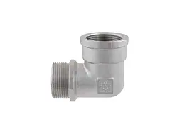 Кут RAFTEC 1 1/4" латунь, ЗВ, DN32, нікель, UP04 - мініатюра 4