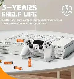 Акумулятори пальчикові AA з входом USB Type-C 4255mWh 1.5V акумуляторні батареї з роз'ємом для заряджання Pujimax 4шт з кабелем - мініатюра 12