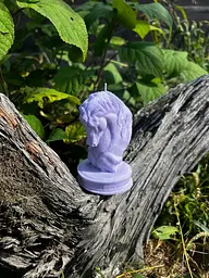 Свічка Кінь лілового кольору Hand Made - мініатюра 8