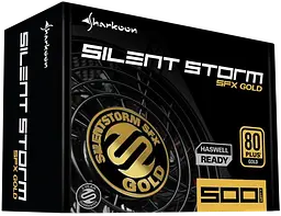 Блок живлення Sharkoon SilentStorm SFX-L 500W 80+ Gold (SSS-SFX-500W-80G) - мініатюра 3