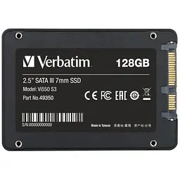 Накопичувач SSD 2.5" 128GB Verbatim (49350) - мініатюра 2