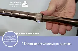 Палиця алюмінієва телескопічна Doctor Life 10100/C/E/BZ бронзовий (10100/C/E/BZ-2001) - мініатюра 7