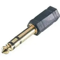 Перехідник 2e Jack 6.3 мм 3.5 мм мініадаптер аудіо