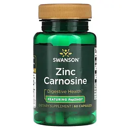 Карнозин Цинку Zinc Carnosine Featuring Pepzingi - 60 капсул