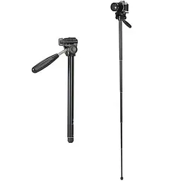 Штатив Jmary KP-2274 для зйомки 41-167см + чохол Black - мініатюра 4