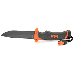 Ніж для кемпінгу SC-823, Black-Orange, Чохол