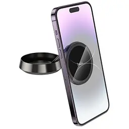 Автотримач Hoco H83 магнітний metal grey - мініатюра 5