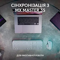 Клавіатура MX Keys S Wireless Ukr Graphite (L920-011593) Logitech teh0022928 - мініатюра 5