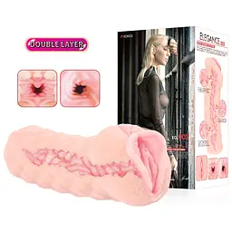 Мастурбатор Kokos Elegance 002 Double Layer - мініатюра 4