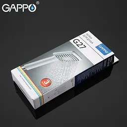 Ручний душ Gappo G27, 3-режим, білий, Білий - мініатюра 4