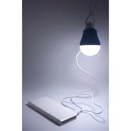 USB-світильник с LED-лампочкою Dengos на дроті 1 метр 5 В 5 Вт блакитний - мініатюра 3