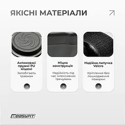 Боксерський тренажер EasyFit настінний музичний з підсвіткою - мініатюра 5