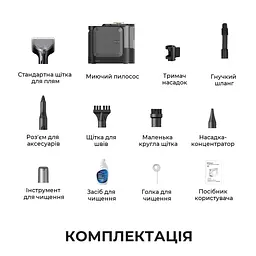 Миючий пилосос для килимів та тканин Dreame N20 Steam - мініатюра 13