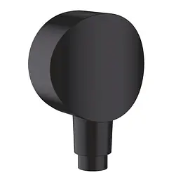 Шлангове під'єднання Hansgrohe FixFit S зі зворотнім клапаном Matt Black 26453670, Чорний матовий