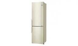 Холодильник LG GA-B499YECZ 2 м 360 л А++ Total No Frost лінійний компресор Fresh Zone бежевий (GA-B499YECZ) - мініатюра 2