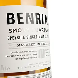 Віскі BenRiach Smoky Quarter Cask 43% 1 л в подарунковій упаковці - мініатюра 6