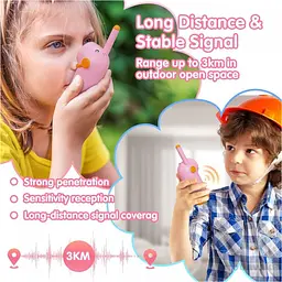 Рація DK Kids Walkie Talkie Rocket D22 Blue+Pink [136242] - мініатюра 9