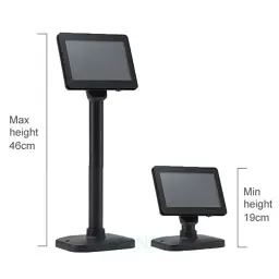 POS-монітор Geos клієнта 7", VGA, 800х480 (PD700-I) - мініатюра 4