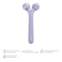 Електронний звуковий ролик для обличчя GESKE Sonic Facial Roller 4 в 1 фіолетовий - мініатюра 4