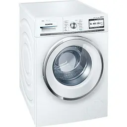 Пральна машина Siemens з фронтальним завантаженням WM16Y891EU, 7кг, 1000, A+++(-10%), Дисплей, Білий (WM16Y891EU)