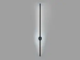Бра настінне LED Diasha 2039/1000 black, 10W, чорний метал, 550 лм, IP20, сучасний стиль для дому - мініатюра 2