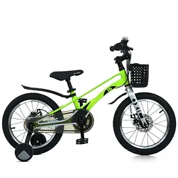 Велосипед дитячий OXIC MB 16OXIC NEON GREEN, колеса 16 дюймів - мініатюра 2