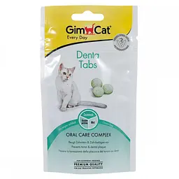 Таблетки для котів GimCat Denta Tabs 40 г для зубів - мініатюра 2