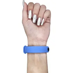 Силіконовий ремінець BeCover для Xiaomi Mi Smart Band 9 Royal Blue (711966) - мініатюра 5