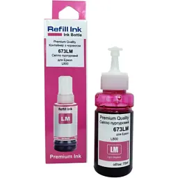 Чорнило Premium Quality Epson 673 70мл Light Magenta (70264898)