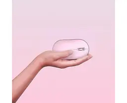 Миша бездротова XiaomiMiiiW Air Dual Mode Wireless Mouse Silent Edition (MWWHM01) Pink - мініатюра 4