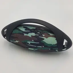 Бездротова акумуляторна колонка Bluetooth акустика FM MP3 AUX USB Hopestar H37 камуфляжна