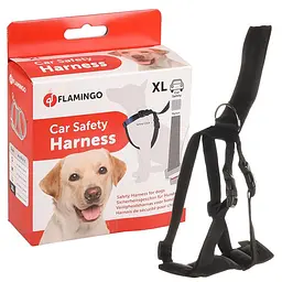 Flamingo Car Safety Harness фламінго сефті харнес шлейка в автомобіль для собак (508083)