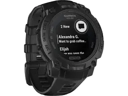 Смарт-годинник Garmin Instinct 3 50mm AMOLED Tactical Edition Black with Black Band (010-03020-50/90) - мініатюра 3