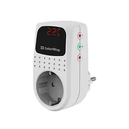 Реле напруги ColorWay DS2, white (CW-VR16-02D) - мініатюра 2