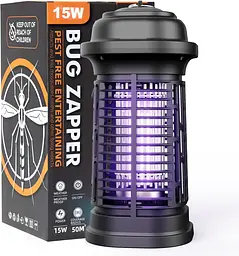 Електричний водонепроникний вбивця комах Meilen Mosquito Zapper для зовнішнього та внутрішнього використання