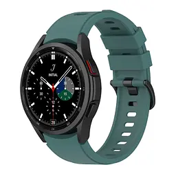Ремінець для Samsung Galaxy Watch 5 Pro 45mm - синьо-зелений ширина кріплення 20мм силікон Watchbands RiccoOne (W29-3WB69551119) - мініатюра 2