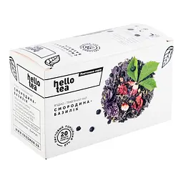 Чай Hello Tea Смородина - Базилік 20 пак 40 г