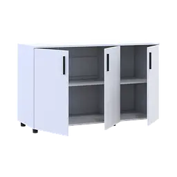 Комод Doros Торн Білий 3 ДСП 135х51.6х80 (41510169) - мініатюра 5