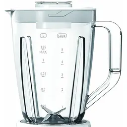 Блендер стаціонарний Tefal Blendforce 600 Вт чаша 1250 мл білий (BL420131) - мініатюра 4