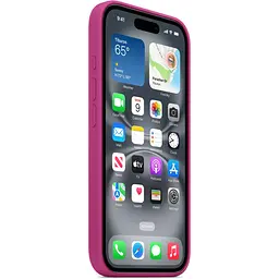 Чохол Apple Silicone Case with MagSafe для iPhone 16 Fuchsia (MYY53ZM/A) [116205] - мініатюра 6